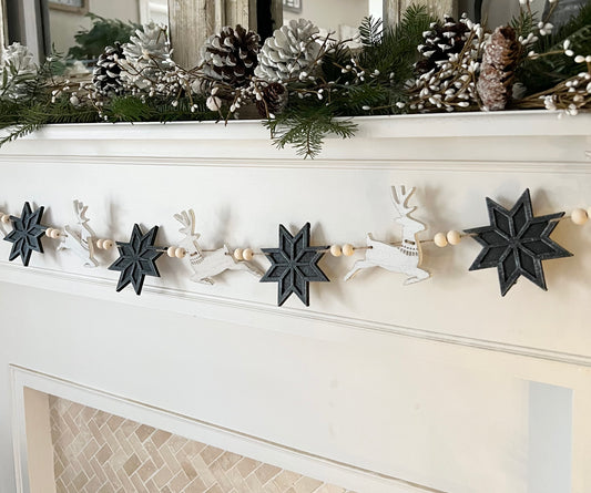 Nordic sweater garland Holiday decoration